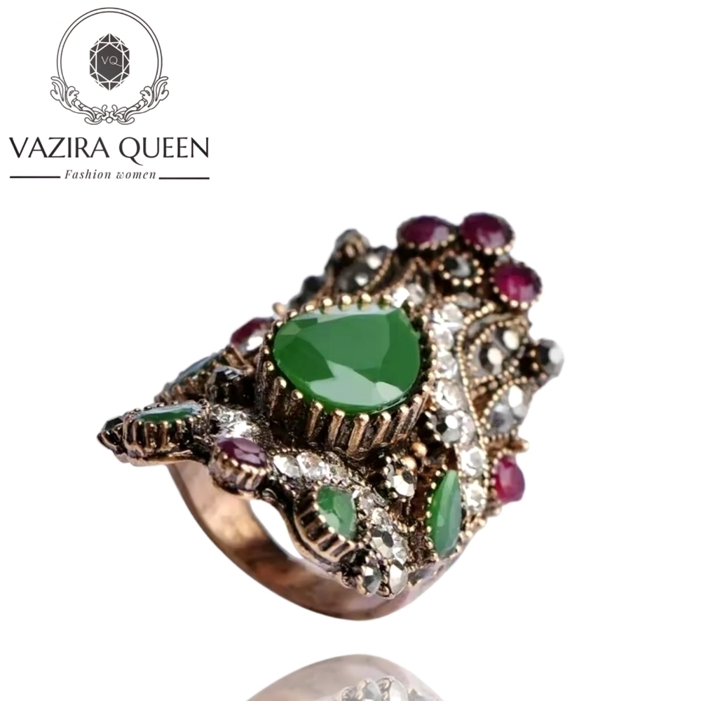 VQ Vintage Style Turkish Ring